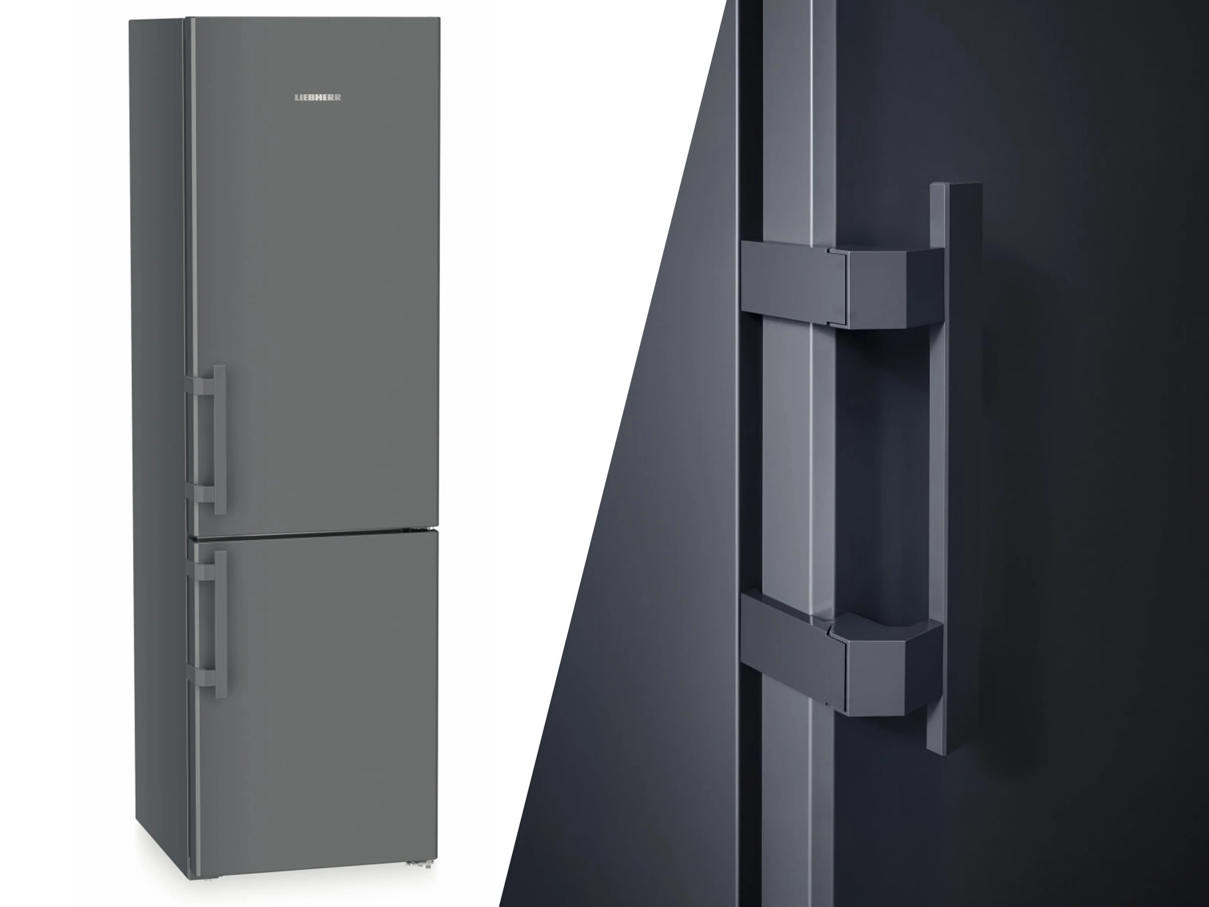 холодильники Liebherr с ручками-толкателями