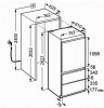 Встраиваемая комбинация Liebherr SBS 95E3 (ECBN 5066-23 617 + ECBN 5066-23 001) PremiumPlus BioFresh NoFrost