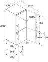 Двухкамерный холодильник Liebherr CNef 5745 Comfort NoFrost