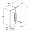 Холодильник Side by Side Liebherr XRFsd 5255 Prime BioFresh NoFrost