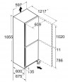 Двухкамерный холодильник Liebherr CNbef 5203 Pure NoFrost