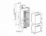 Встраиваемая холодильник Side by Side Liebherr IXRF 5650 Prime NoFrost