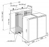 Встраиваемый холодильник Side by Side Liebherr IXRF 5100 Pure NoFrost