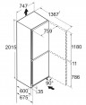 Двухкамерный холодильник Liebherr CNsfd 7723 Plus NoFrost