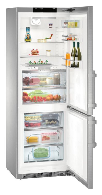Двухкамерный холодильник Liebherr CBNPes 5758 Premium BioFresh NoFrost