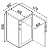 Холодильный шкаф для напитков Liebherr FKvesf 1803