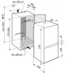 Встраиваемый двухкамерный холодильник Liebherr ICNSd 5123 Plus NoFrost