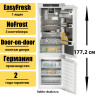 Встраиваемый двухкамерный холодильник Liebherr ICNbsci 5173 Peak NoFrost