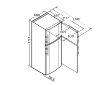 Двухкамерный холодильник Liebherr CTP 3316 Comfort