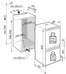 Встраиваемый двухкамерный холодильник Liebherr ICNd 5603 Pure 